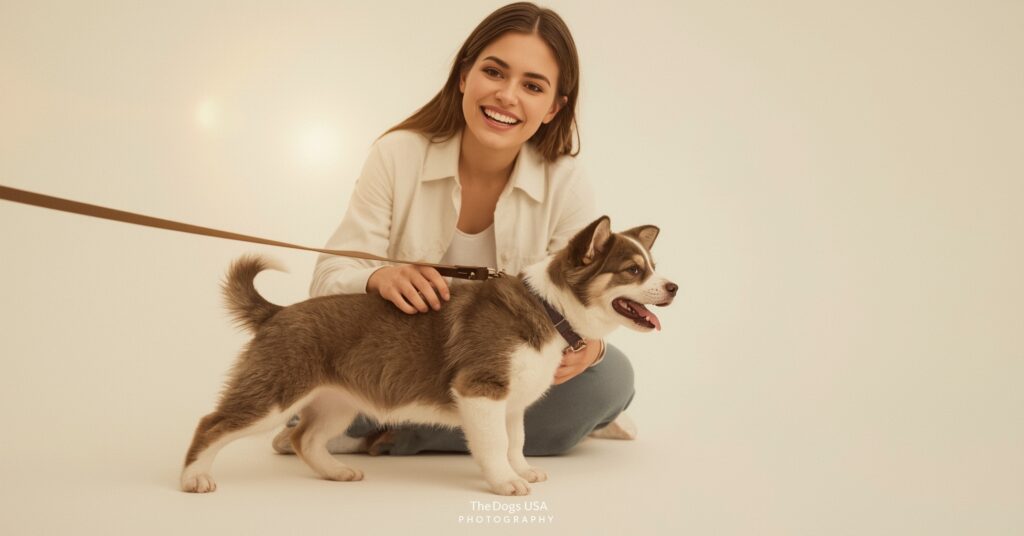 Leash training for puppies