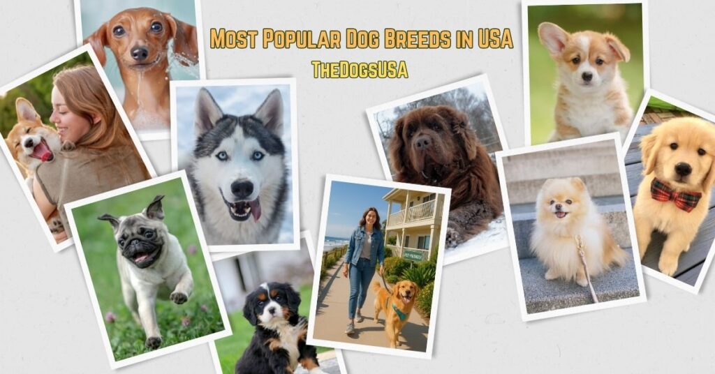 Most Popular Dog Breeds in USA