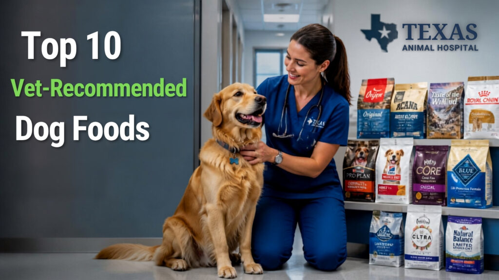 Top 10 Vet-Recommended Dog Foods for Large & Small Breeds