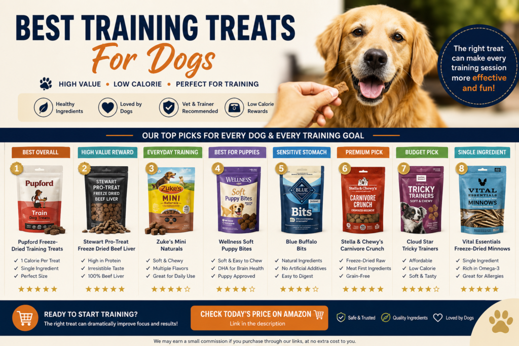 best training treats for dogs